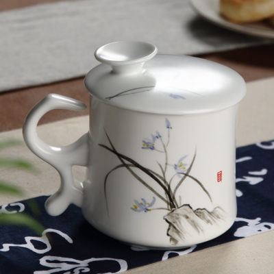 《JMALL》隨意杯 手工彩繪陶瓷茶杯/濾口杯(250ml)