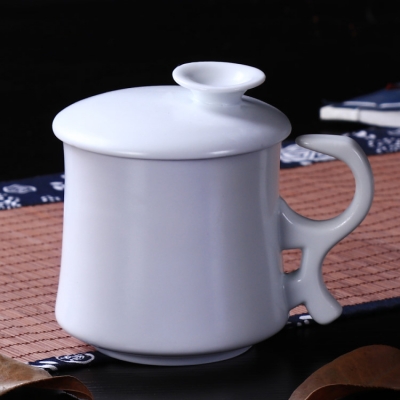 《JMALL》隨意杯 卡通彩繪陶瓷茶杯/濾口杯(250ml)