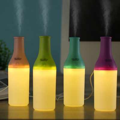 《Jaroma》酷瓶造型USB電源靜音超音波香氛精油薰香機/水氧機/霧化機