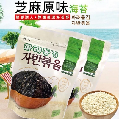 英義韓國海苔酥-原味(40g)