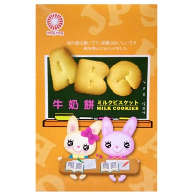 旺陽ABC牛奶餅乾/盒(80g)