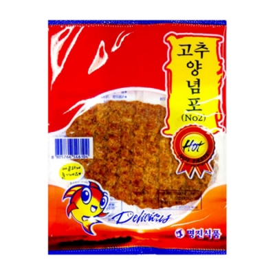 韓國香烤魚片-火辣風味/包(5g)