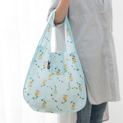 《JMALL》韓版小清新可摺疊收納購物袋/手提袋