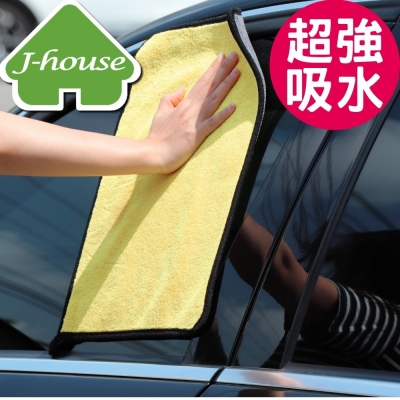 《J-house》高密度加厚珊瑚絨30x60cm超強吸水洗車巾/抹布 HNA206