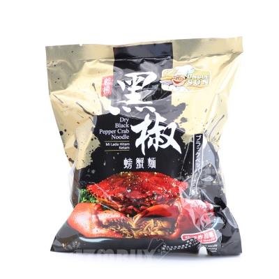 馬來西亞太陽叔叔螃蟹乾拌麵110g(黑胡椒) FPN018-2