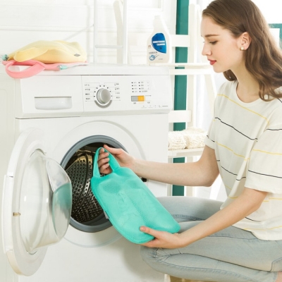 《JMALL》簡約時尚洗衣機專用多功能洗鞋袋/收納鞋袋